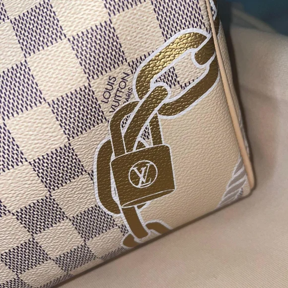 Louis Vuitton Damier Azur Nautical Speedy 25 - Picture 7 of 15